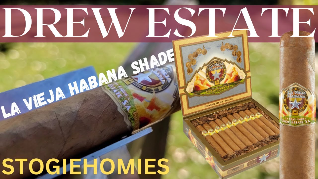 DREW ESTATE La Vieja Habana Connecticut Shade Chateau Corona Quick
