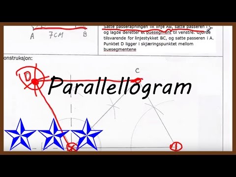 Video: Hvordan Finne Vinkelen Mellom Diagonalene Til Et Parallellogram