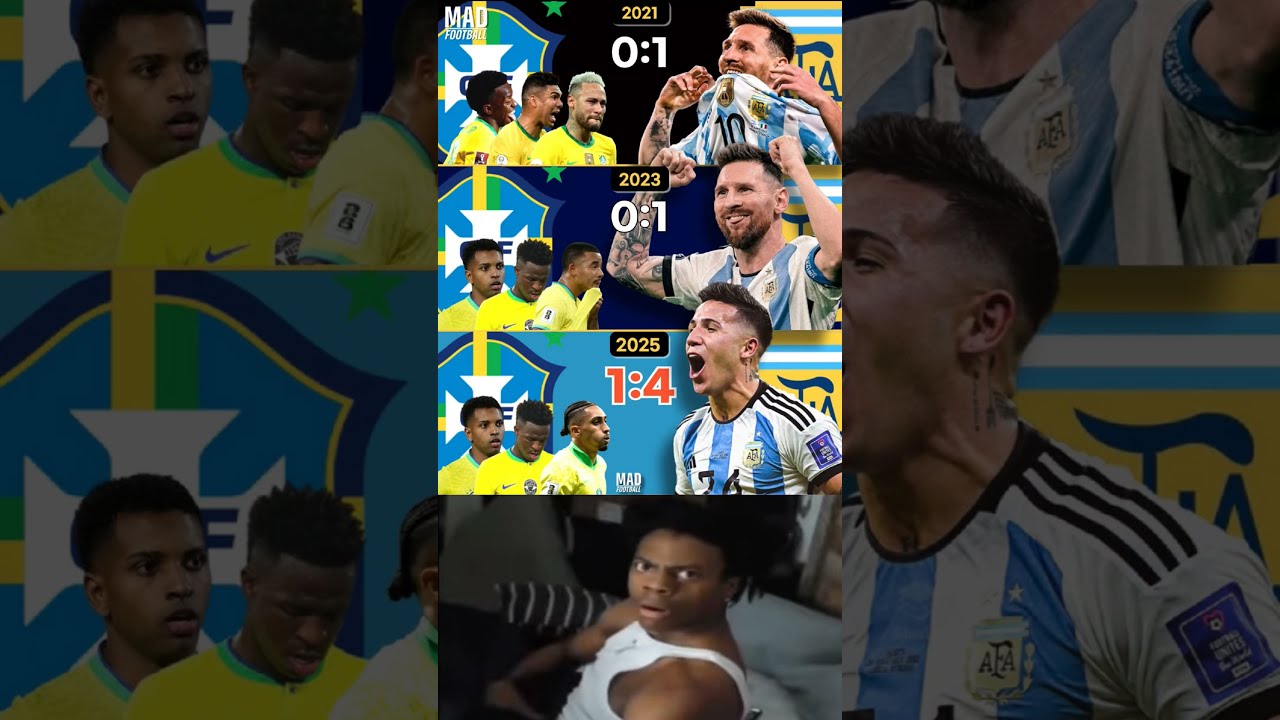 These Days The Argentina Football Team Continues To Beat Brazil 