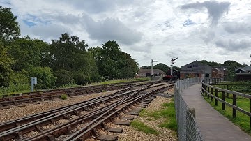 W24 Calbourne departing Havenstreet 28/08/19