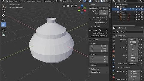 Blender 2.8 - Modeling by Reference (Beginners Crash Course)