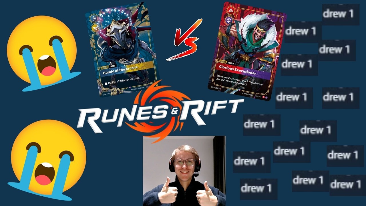 Viktor vs Detonate Draven - Riftbound Gameplay and my 4th ranked game ...