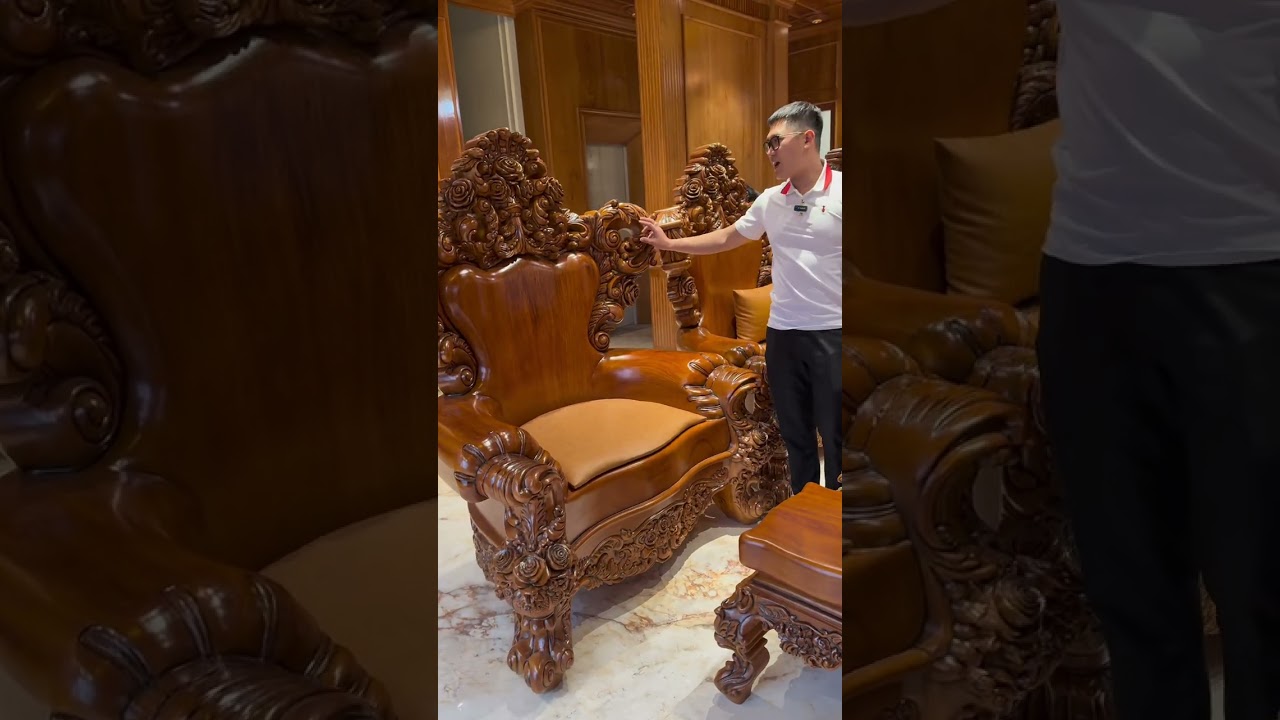 Những điểm đáng chú ý khi mua bàn ghế hoàng gia nguyên khối - Phong đồ gỗ - 092.686.9995