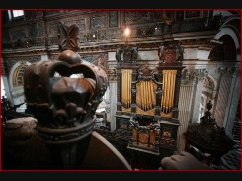 Andrew Lucas at St Paul's Cathedral, London