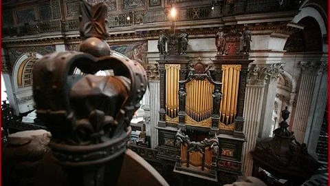 Andrew Lucas at St Paul's Cathedral, London