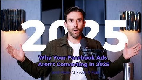 Why Your Facebook Ads Aren’t Converting in 2025 (and How AI Fixes It Fast)