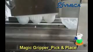 VMECA Magic Gripper Plastic tray container Pull out