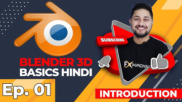 Ep-1 Blender in Hindi By FX Mandyal - Free Hindi Tutorials #Blender3D #HindiTutorials #learn #Withme