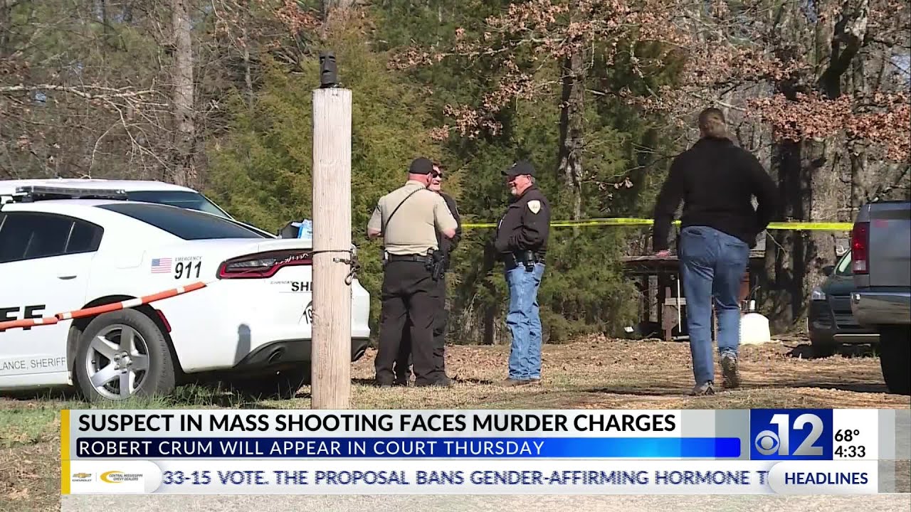 Accused Mississippi mass shooter charged with capital murder - YouTube