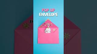 Pop Up Envelope 💌✨ | DIY Surprise Envelope | Easy Paper Craft #Shorts🚀 High-CTR Alternative Titles