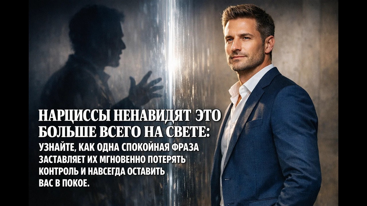 Одна простая фраза, которая мгновенно разрушает контроль нарцисса и сводит его с ума навсегда