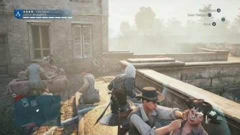 AC unity parkour #2 small snippet