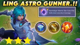 LING ASTRO GUNNER.!! STRONGEST 5 COST HERO.!! MAGIC CHESS MOBILE LEGENDS