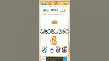 Brain test Level 8 Gameplay solution