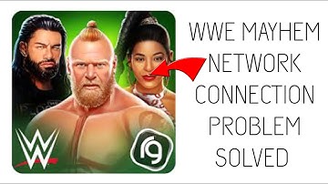 How To Solve WWE Mayhem App Network Connection(No Internet) Problem || Rsha26 Solutions