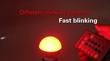 LED Bulb RGB 5W/7W 16 Colors + 24 key IR Remote Control