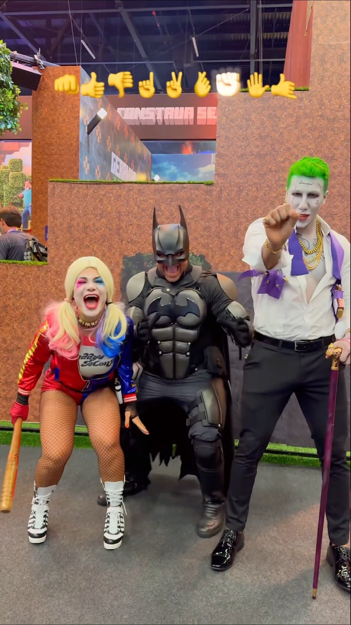 Arlequina não gosta do Batman! Alguém sabe explicar o porquê? ? #arlequina #batman @ApolloSant