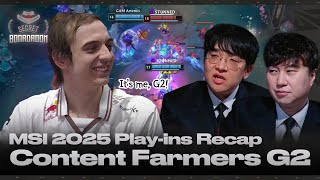 G2 was Just Playin' | Secret Boardroom | MSI 2025