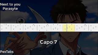 Video thumbnail of "Next to you Parasyte - Guitar Tabs"