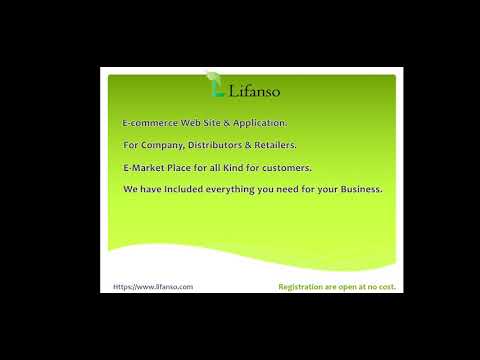 Lifanso ecommerce- How it Works