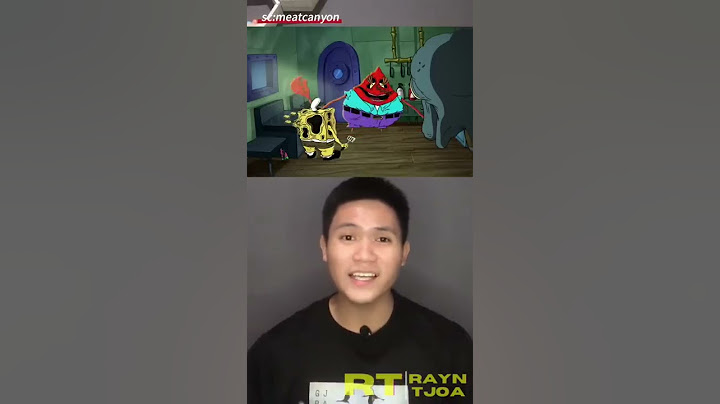 RESEP CRABBY PATTY DAGING SPONGEBOB ??!! | Rayn Tjoa #shorts