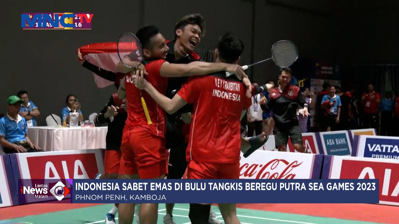 Indonesia Raih Medali Emas Bulutangkis Beregu Putra SEA Games 2023