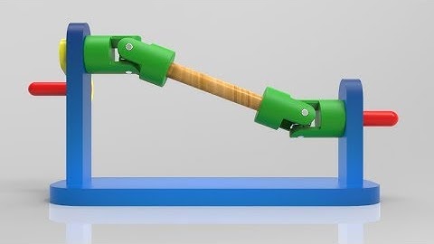 Solid edge tutorials l Universal joint / Coupling motion