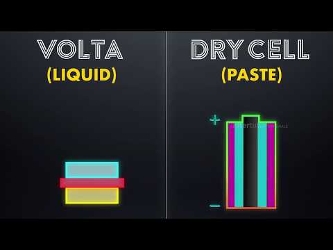 How does a dry cell battery work? - Dry Cell Battery Working