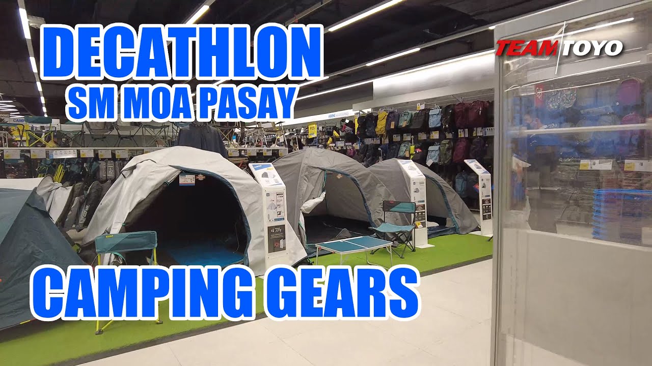 Camping Gears in DECATHLON PASAY / UPGRADE GEARS HERE YouTube