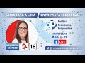 Entrevista Elecciones 2021 - Agnieszka Céspedes