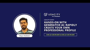 (Full Webinar) Hands-On With Generative AI: Rapidly Create Your Own Professional Profile