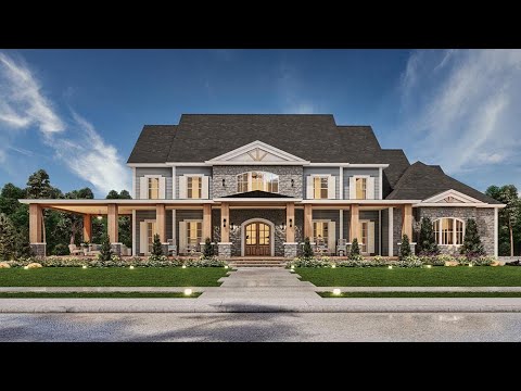 Video tour of house plans 24-268 | Monster House Plans