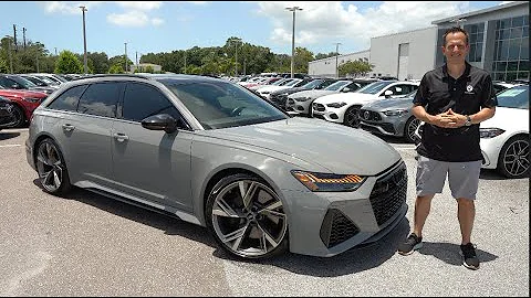 Is the Audi RS 6 Avant a BETTER performance car to BUY than a 2024 RS Q8?