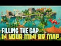 Filling in the gap in your Mini BR Map in Fortnite Creative