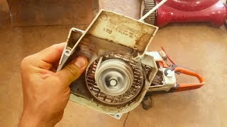 pull cord broken chainsaw