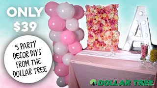 DIY DOLLAR TREE PARTY DECOR