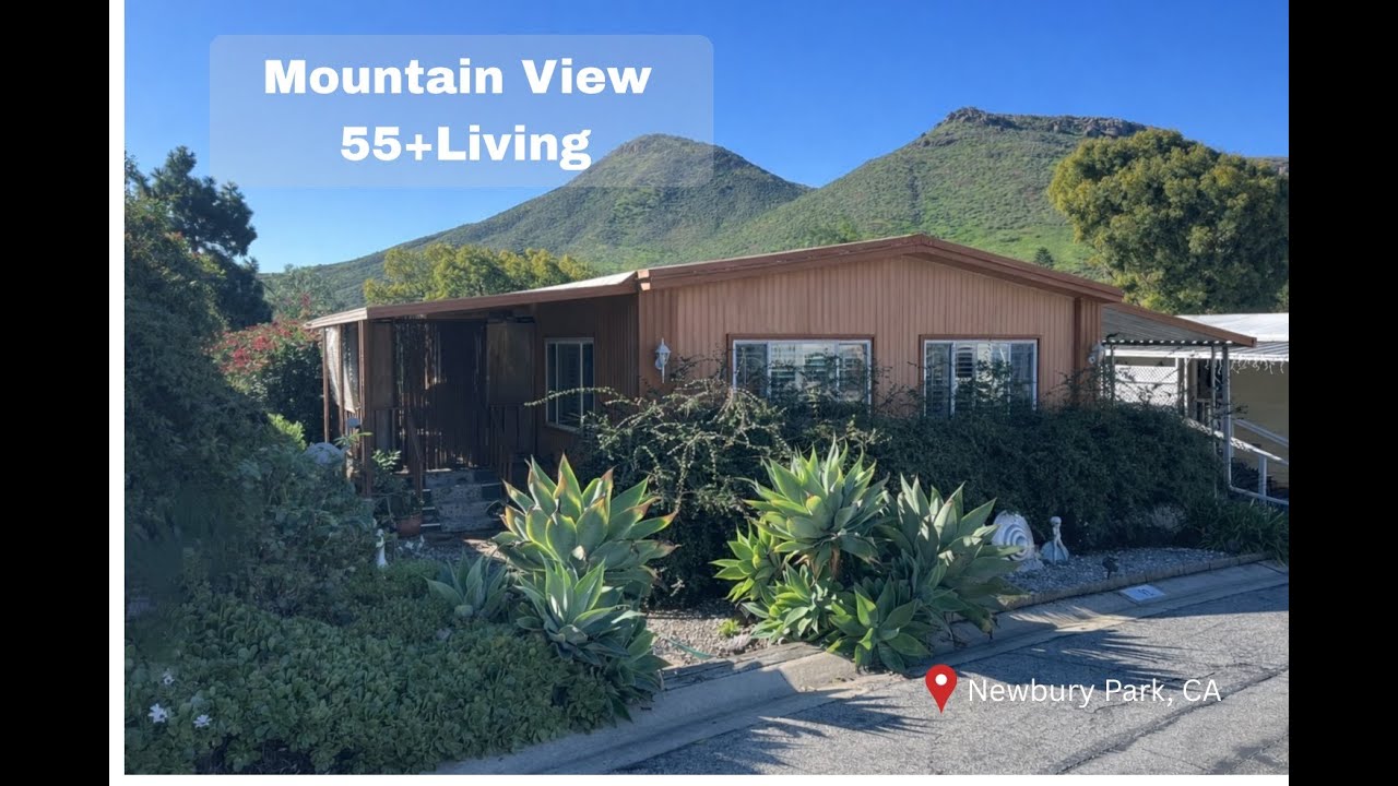 Beautiful 55+ Manufactured Home in Newbury Park 🌄 | Mountain Views & Resort Style Amenities ✨