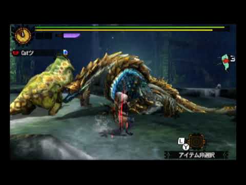 【MH4G】ジンオウガを大剣でぶったたいてみた（テスト）