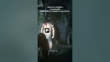Taking Him Down in the Dark with a Flashlight - GameplayKills: The Evil Within 2  #shorts