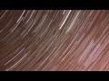 Night sky time lapse and star trails on 2012-12-13