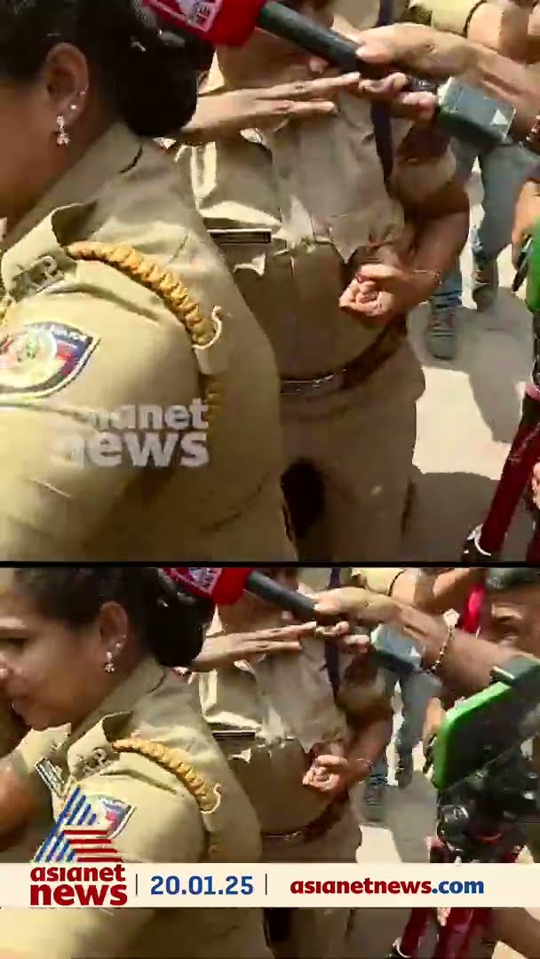കോടതി വധശിക്ഷയ്ക്ക് വിധിച്ച ഗ്രീഷ്മയെ വൈദ്യ പരിശോധനക്കായി ആശുപത്രിയിൽ എത്തിച്ചപ്പോൾ