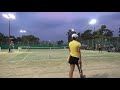 2015年IH テニス 女子 シングルス 3回戦 山田(大聖寺)vs 上田(相生)1
