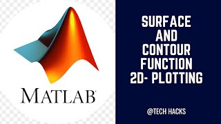 How to plot surface and contour 2d function in MATLAB