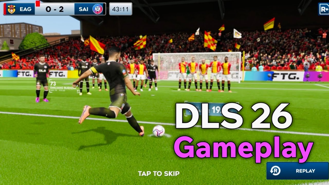 Мой первый матч в DLS 26 | Геймплей Dream League Soccer 2026