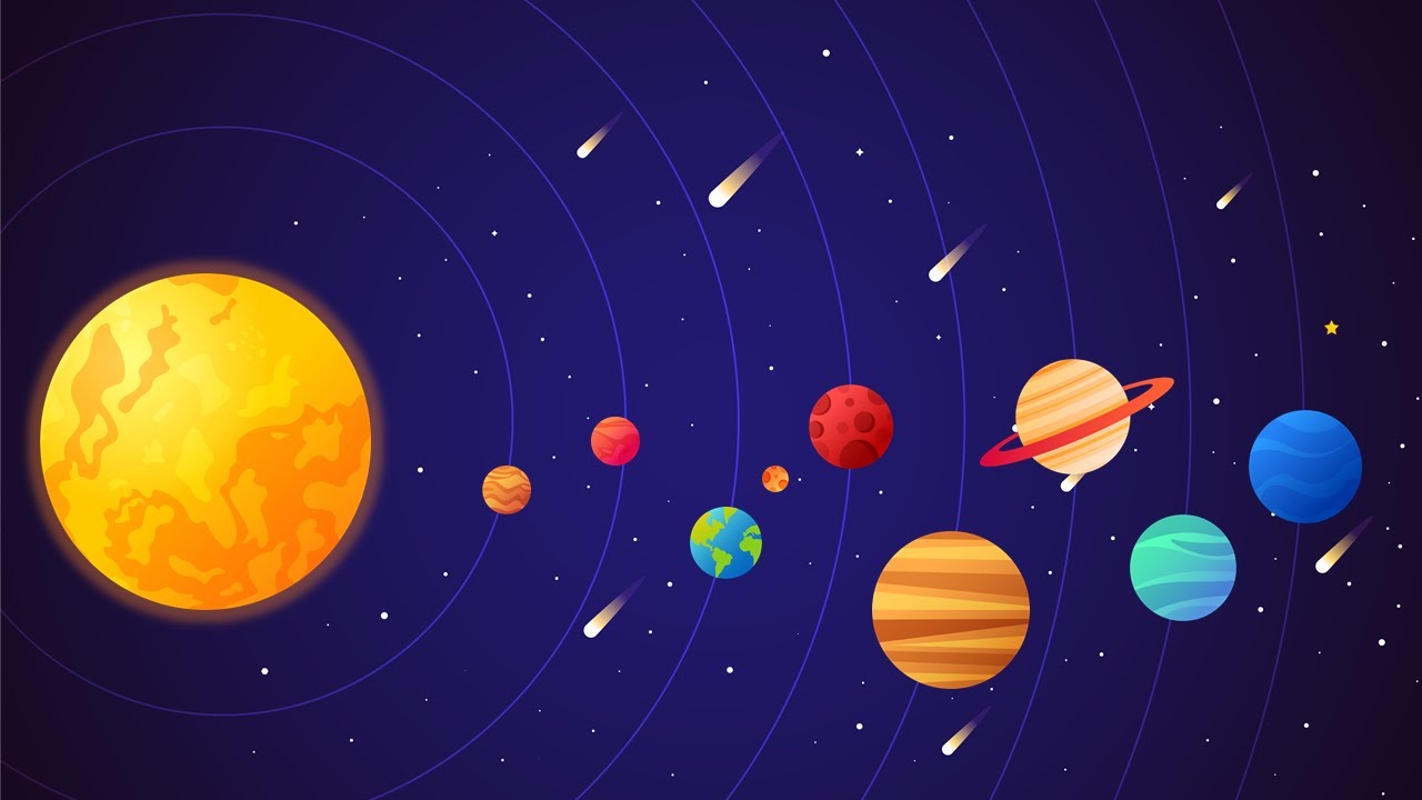 Solar System/Sistemang Solar - English to Tagalog Language - YouTube