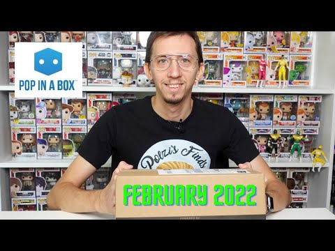 Pop in a Box - Monthly Subscription Mystery Box - February 2022 Funko Pop Collection Hunt