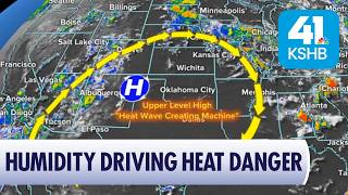 Heat Wave Continues with High Humidity; Cool Fronts Arriving Soon