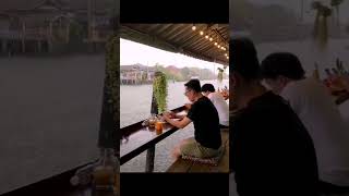 Rainy day in Thailand #relaxing #thailand #thai #rain #rainyday #relaxation #relax #thairestaurant