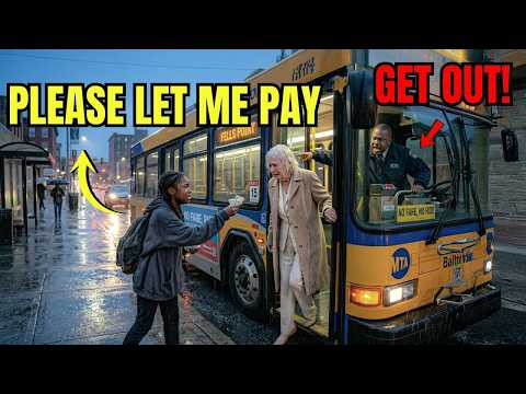 Black Maid's Daughter Paid Old Lady's Bus Fare — Next Day, Billionaire Knocked on Her Door
