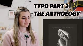 Album reaction: THE ANTHOLOGY - THE TORTURED POETS DEPARTMENT - Taylor Swift